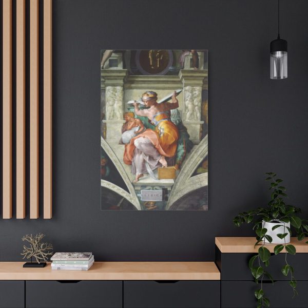 91655-303.jpg Libyan Sibylesby Michelangelo Buonarroti Standard Canvas
