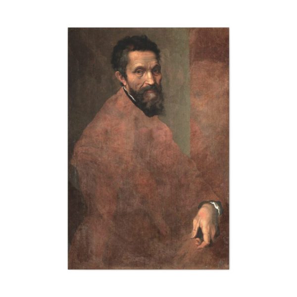 91655-321.jpg Portrait of Michelangelo Buonarroti Standard Canvas