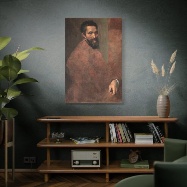 91655-324.jpg Portrait of Michelangelo Buonarroti Standard Canvas