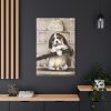 91655-33.jpg Puppy by L. Prang & Co Standard Canvas