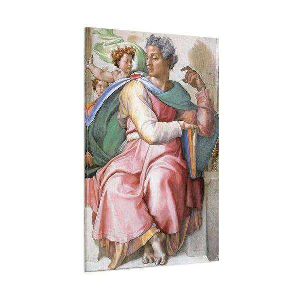 91655-330.jpg Isaiah by Michelangelo Buonarroti Standard Canvas