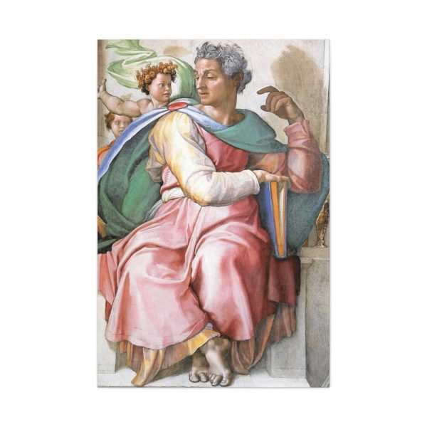 91655-331.jpg Isaiah by Michelangelo Buonarroti Standard Canvas