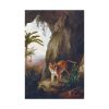 91655-336.jpg Tiger in a Cave by Jacques by Laurent Agasse Standard Canvas