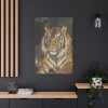 91655-353.jpg A Reclining Tiger by Géza Vastagh Standard Canvas