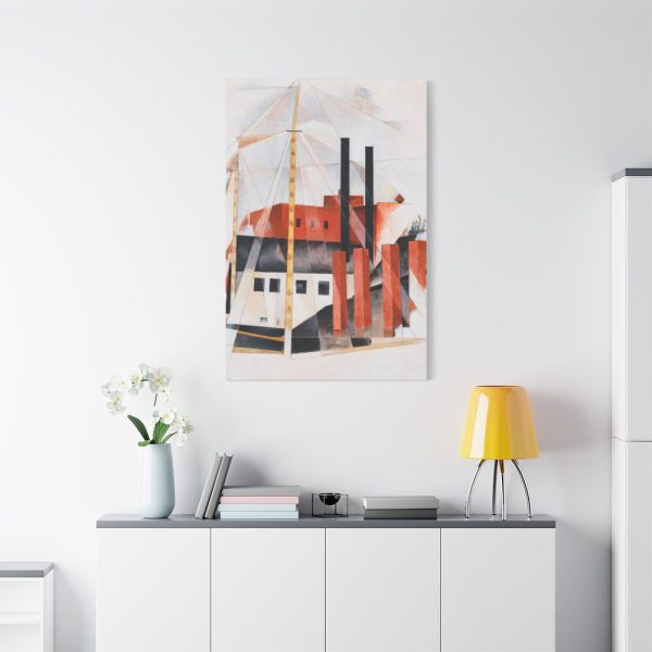 91655-37.jpg Piano Mover's Holiday by Charles Demuth Standard Canvas