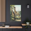 91655-373.jpg Giraffe from Johnson's Household Book of Nature by John Karst Standard Canvas
