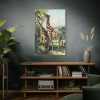 91655-374.jpg Giraffe from Johnson's Household Book of Nature by John Karst Standard Canvas