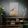 91655-379.jpg Giraffe in the Nature Standard Canvas