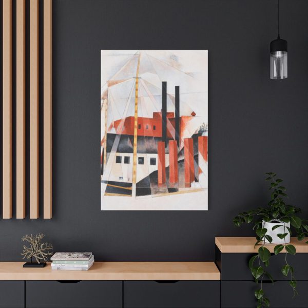 91655-38.jpg Piano Mover's Holiday by Charles Demuth Standard Canvas