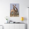 91655-382.jpg Giraffe Family Standard Canvas
