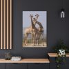 91655-383.jpg Giraffe Family Standard Canvas