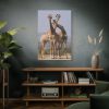 91655-384.jpg Giraffe Family Standard Canvas