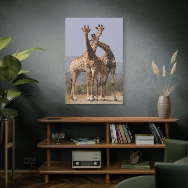 91655-384.jpg Giraffe Family Standard Canvas
