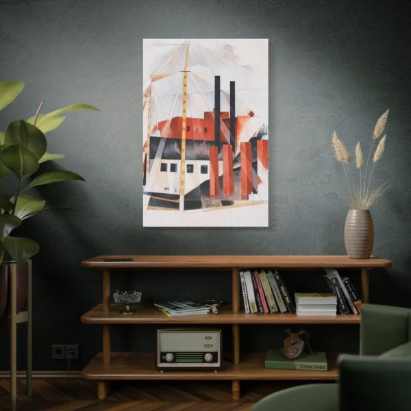91655-39.jpg Piano Mover's Holiday by Charles Demuth Standard Canvas