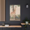 91655-398.jpg Study of the Giraffe by Nicolas Hüet Standard Canvas