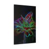91655-405.jpg Flower Butterfly Light Effect Standard Canvas
