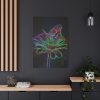 91655-408.jpg Flower Butterfly Light Effect Standard Canvas