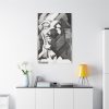 91655-62.jpg Self-Portrait Drawing by Reijer Stolk Standard Canvas