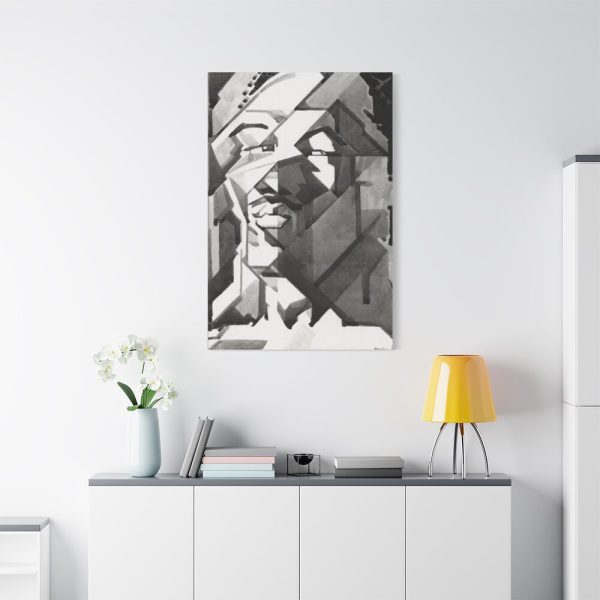 91655-62.jpg Self-Portrait Drawing by Reijer Stolk Standard Canvas