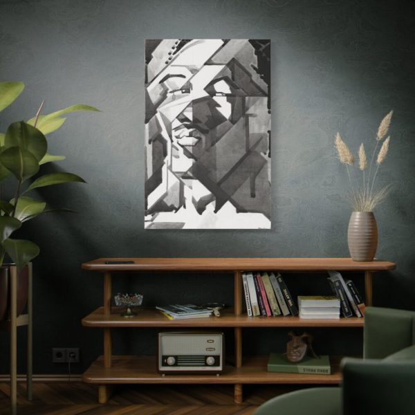 91655-64.jpg Self-Portrait Drawing by Reijer Stolk Standard Canvas