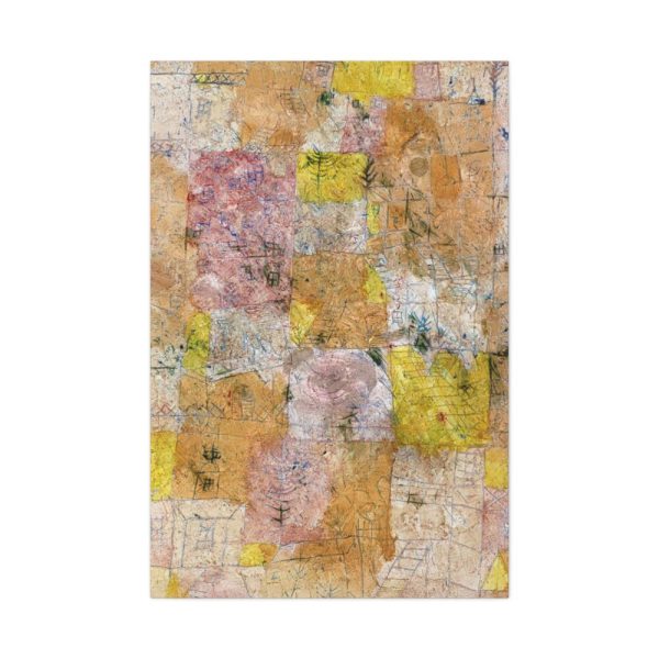 91655-66.jpg Suburban Idyll by Paul Klee Standard Canvas