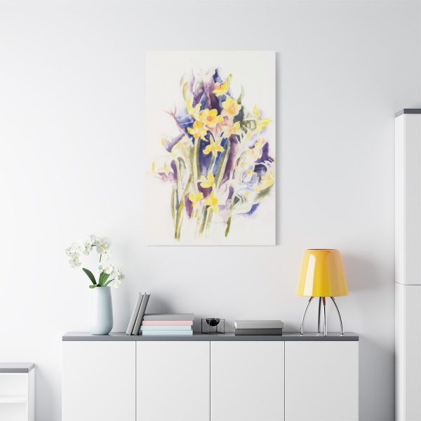 91655-7.jpg Small Daffodils by Charles Demuth Standard Canvas