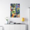The Little Mountain Goats by Franz Marc Standard Canvas