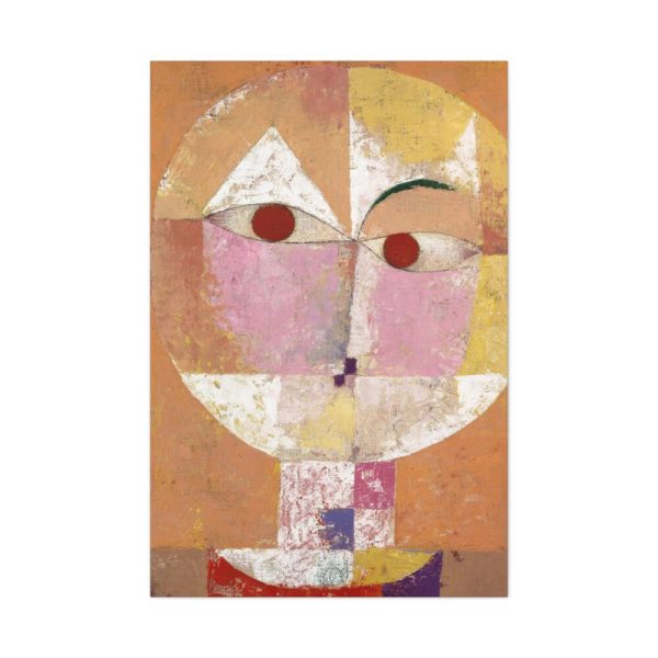 91655-76.jpg Senecio (Baldgreis) by Paul Klee Standard Canvas