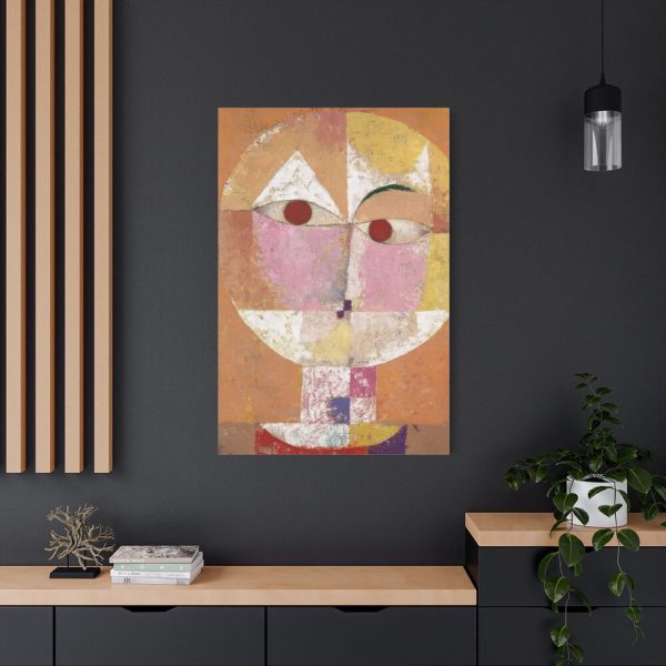 91655-78.jpg Senecio (Baldgreis) by Paul Klee Standard Canvas