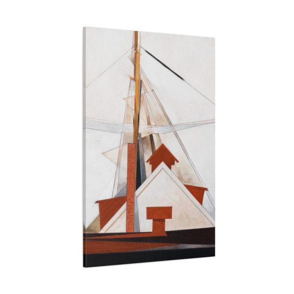 91655-80.jpg Masts by Charles Demuth Standard Canvas
