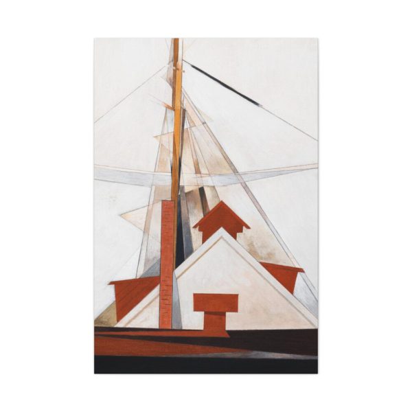 91655-81.jpg Masts by Charles Demuth Standard Canvas