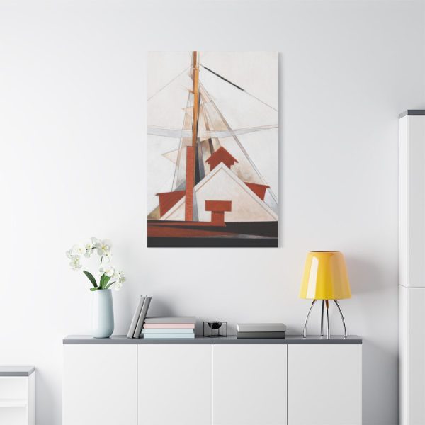 91655-82.jpg Masts by Charles Demuth Standard Canvas