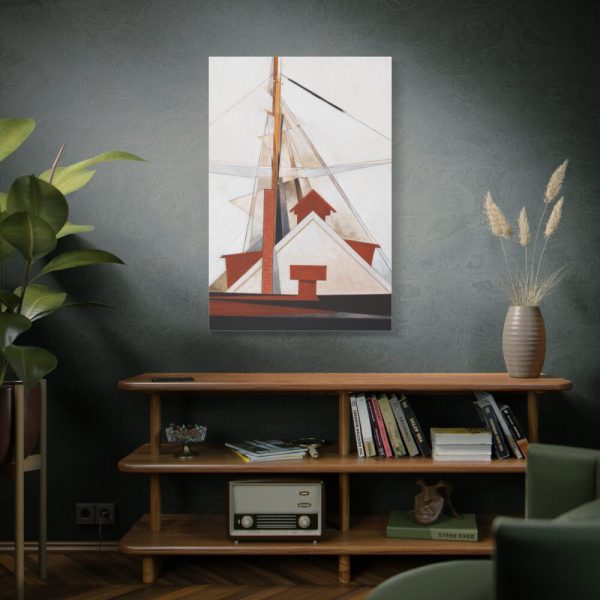 91655-84.jpg Masts by Charles Demuth Standard Canvas