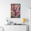 91655-87.jpg Fire Clown by Paul Klee Standard Canvas