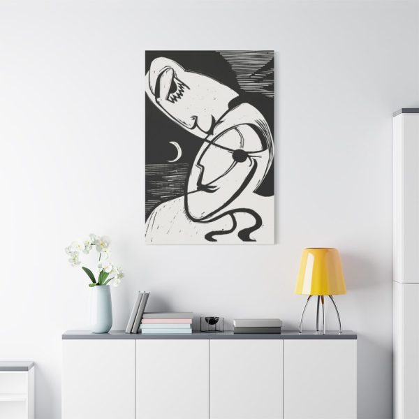 91655-92.jpg The Kiss by Ernst Ludwig Kirchner Standard Canvas