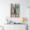 91655-97.jpg Anemones painting in high resolution by Henry Lyman Sayen Standard Canvas