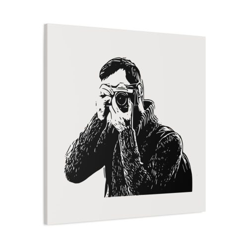 91663-100.jpg Man Photographer Standard Canvas
