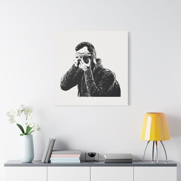 91663-102.jpg Man Photographer Standard Canvas