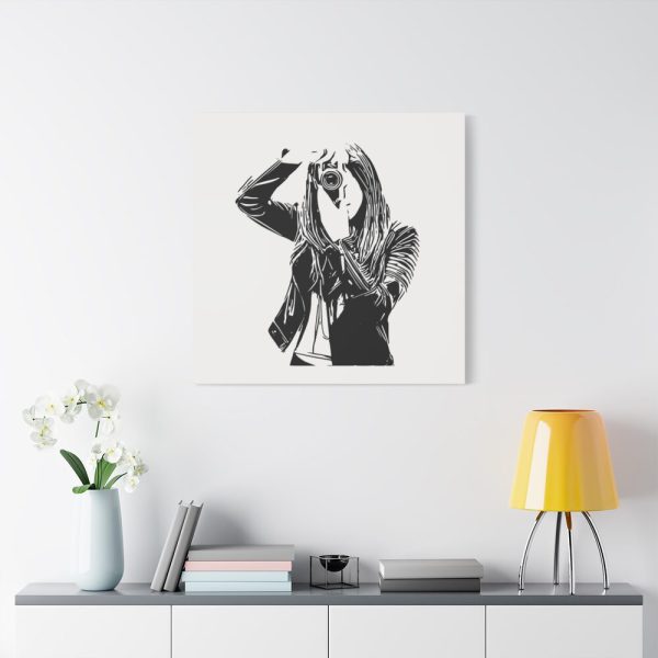 91663-107.jpg Woman Photographer Standard Canvas