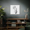 91663-119.jpg Saxophonist Standard Canvas