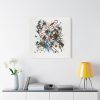 91663-12.jpg Lithographie fur die Vierte Bauhausmappe by Wassily Kandinsky Standard Canvas