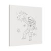 91663-120.jpg Astronaut Line Art Standard Canvas
