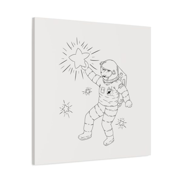 91663-120.jpg Astronaut Line Art Standard Canvas