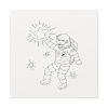 91663-121.jpg Astronaut Line Art Standard Canvas