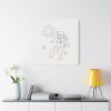91663-122.jpg Astronaut Line Art Standard Canvas