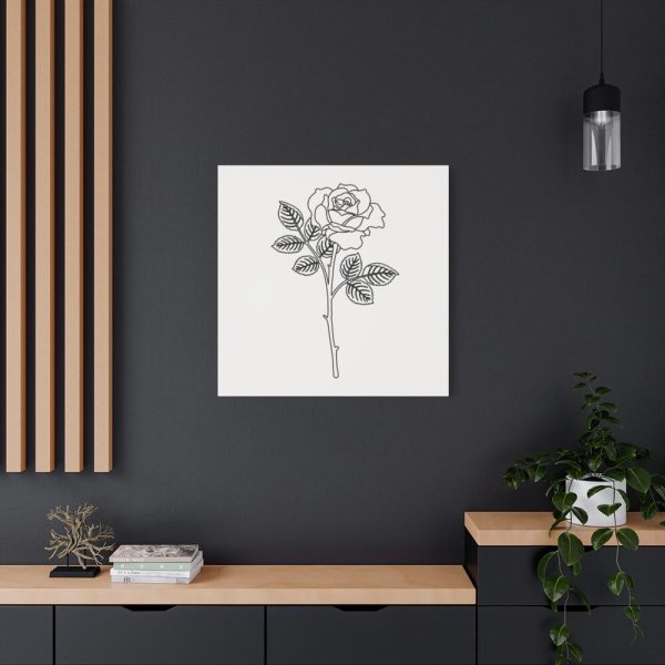 91663-133.jpg Rose Illustration Standard Canvas