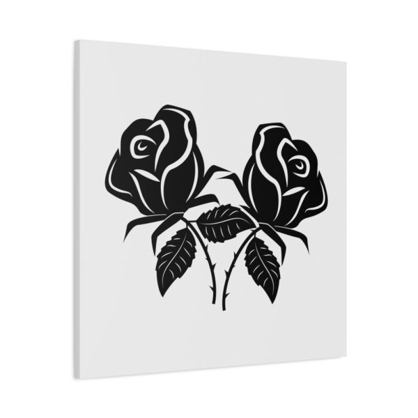 91663-135.jpg Rose Flower Drawing Standard Canvas