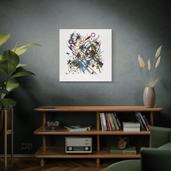 91663-14.jpg Lithographie fur die Vierte Bauhausmappe by Wassily Kandinsky Standard Canvas