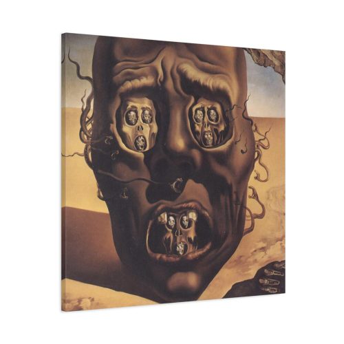 91663-15.jpg The Face of War by Salvador Dali Standard Canvas