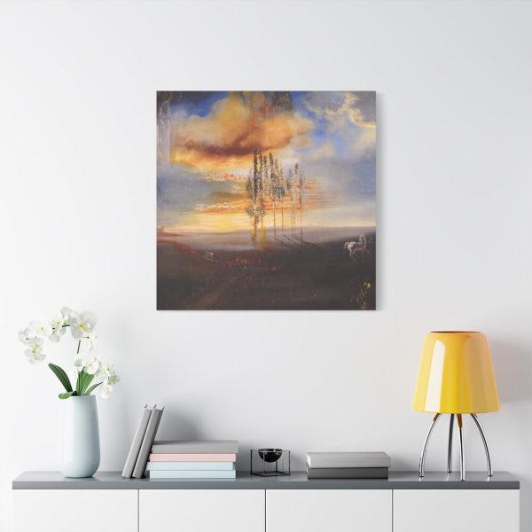 Gala's Castle at Pubol by Salvador Dali Standard Canvas